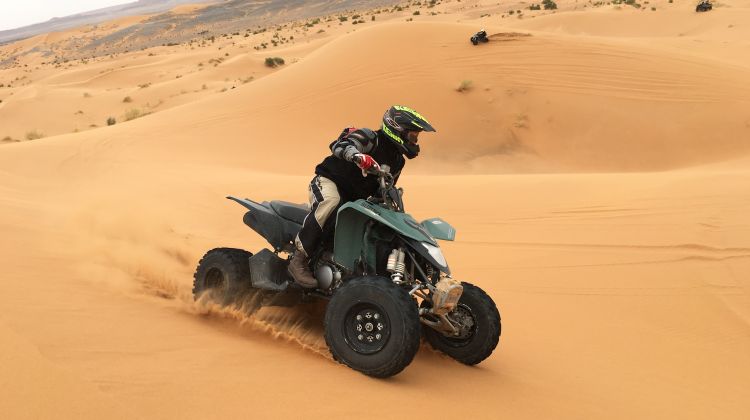 Dune Bashing on Quad Bike